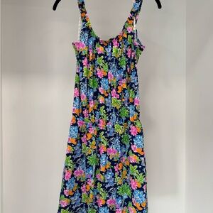 Lilly Pulitzer Disney Romper Dress Floral Sleeveless NWOT